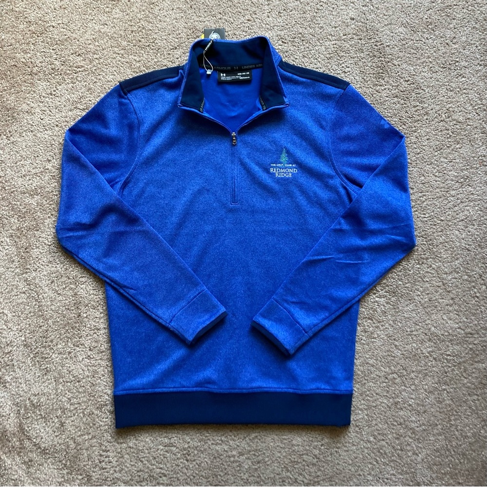 NWT Golf Under Armour SweaterFleece ½ Zip Pullover